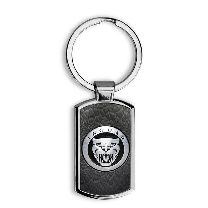 Jaguar mintás fém kulcstartó 7