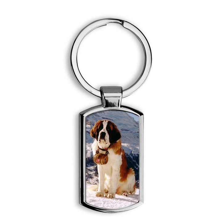 Bernáthegyi mintás fém kulcstartó 2