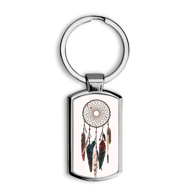 Álomfogó mintás fém kulcstartó 7