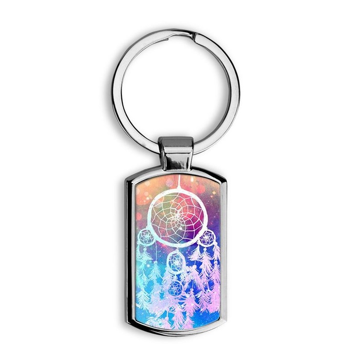 Álomfogó mintás fém kulcstartó 13