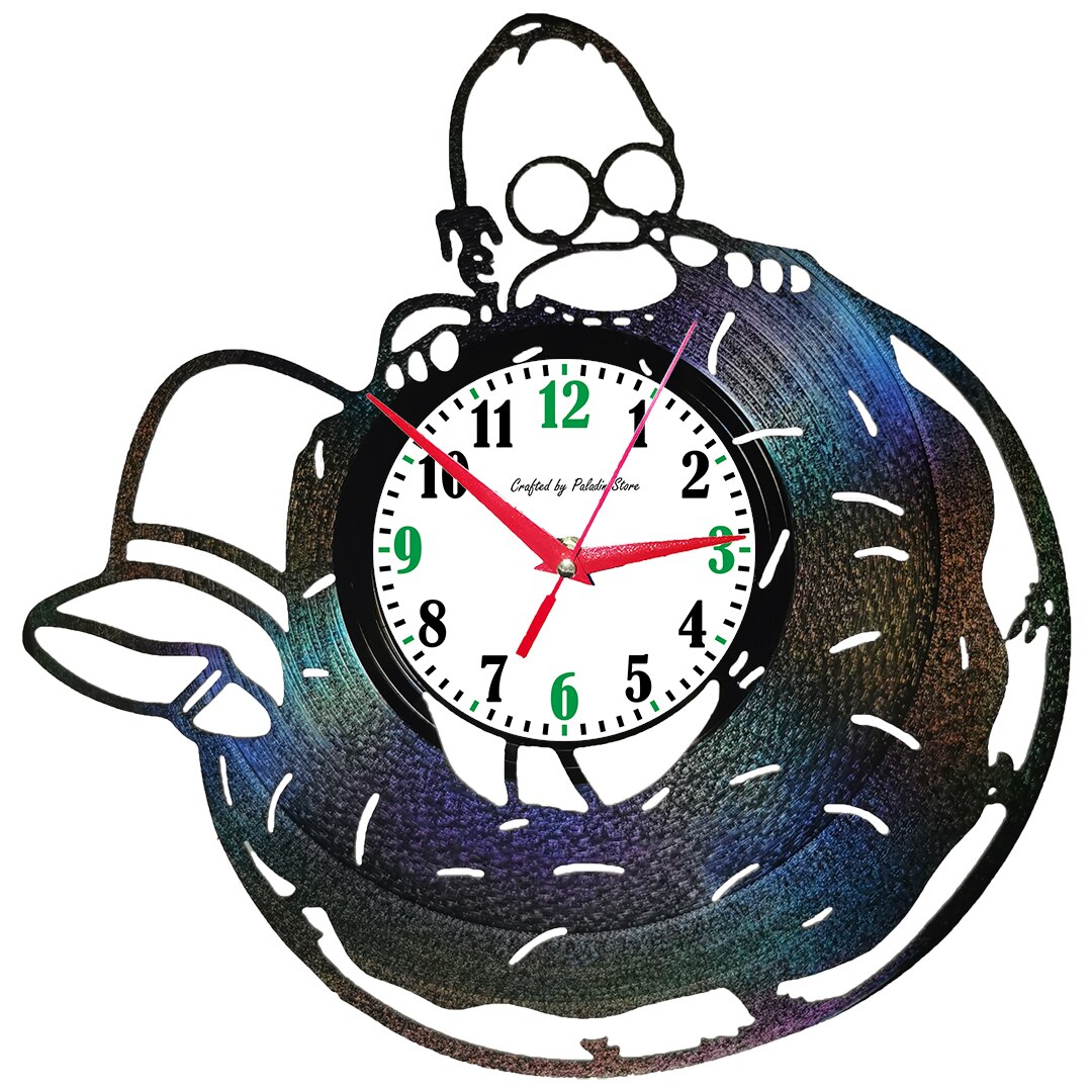 Ceas disc vinil Homer