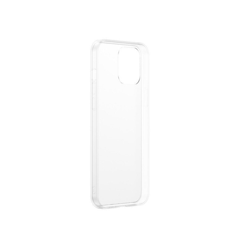 Husa Premium Baseus Cu Spate Sticla Matta Si Rama Din Silicon Pentru iPhone 12 Mini Transparenta