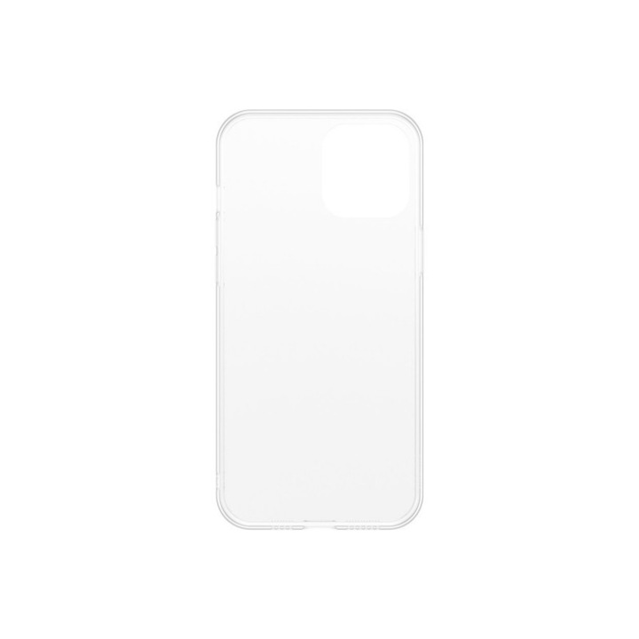 Husa Premium Baseus Cu Spate Sticla Matta Si Rama Din Silicon Pentru iPhone 12 Mini Transparenta