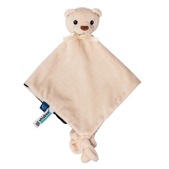 Paturica comfortabila DouDou , Whisbear, 31 x 23.5 cm, Crem bear Paturica comfortabila DouDou , Whisbear, 31 x 23.5 cm, Crem bear
