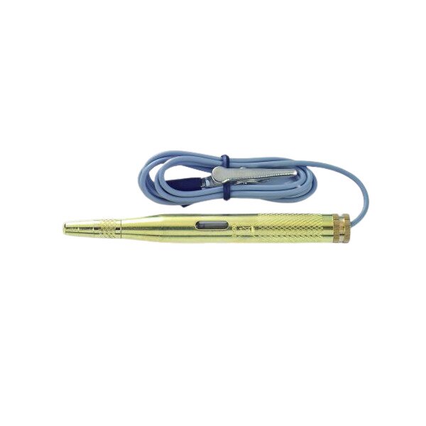 Tester electric 6-24V cu cleste si cablu cu clema de 85 cm, Force