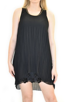 Rochie scurta fara maneci Hudson, Desigual, Negru, 40 EU Rochie scurta fara maneci Hudson, Desigual, Negru, 40 EU