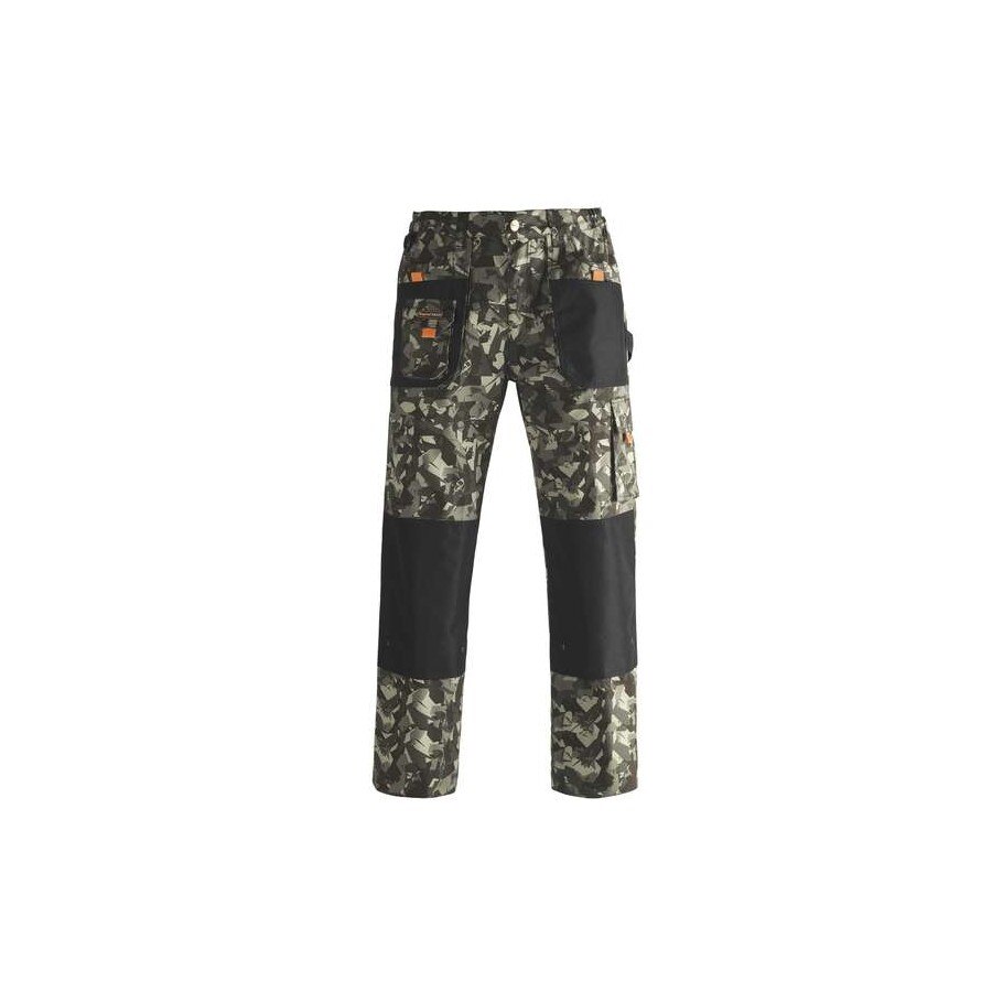 Pantaloni de protectie, Kapriol, SMART, verde camuflaj, M