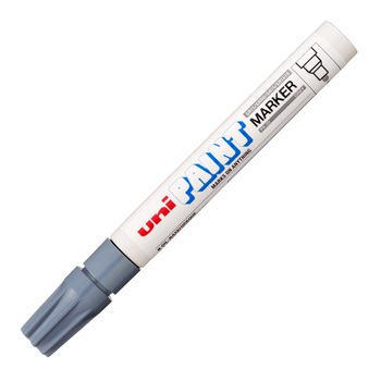 Marker vopsea UNI PX-20 22-28 mm, gri Marker vopsea UNI PX-20 22-28 mm, gri