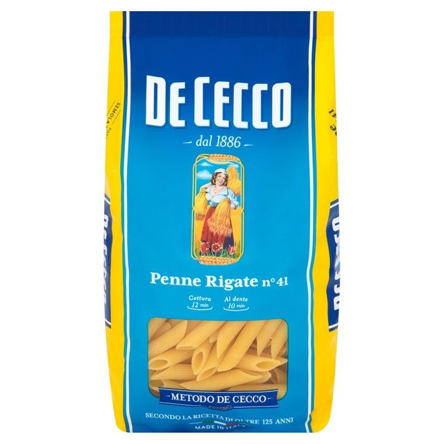 Paste Penne Rigate De Cecco 500g