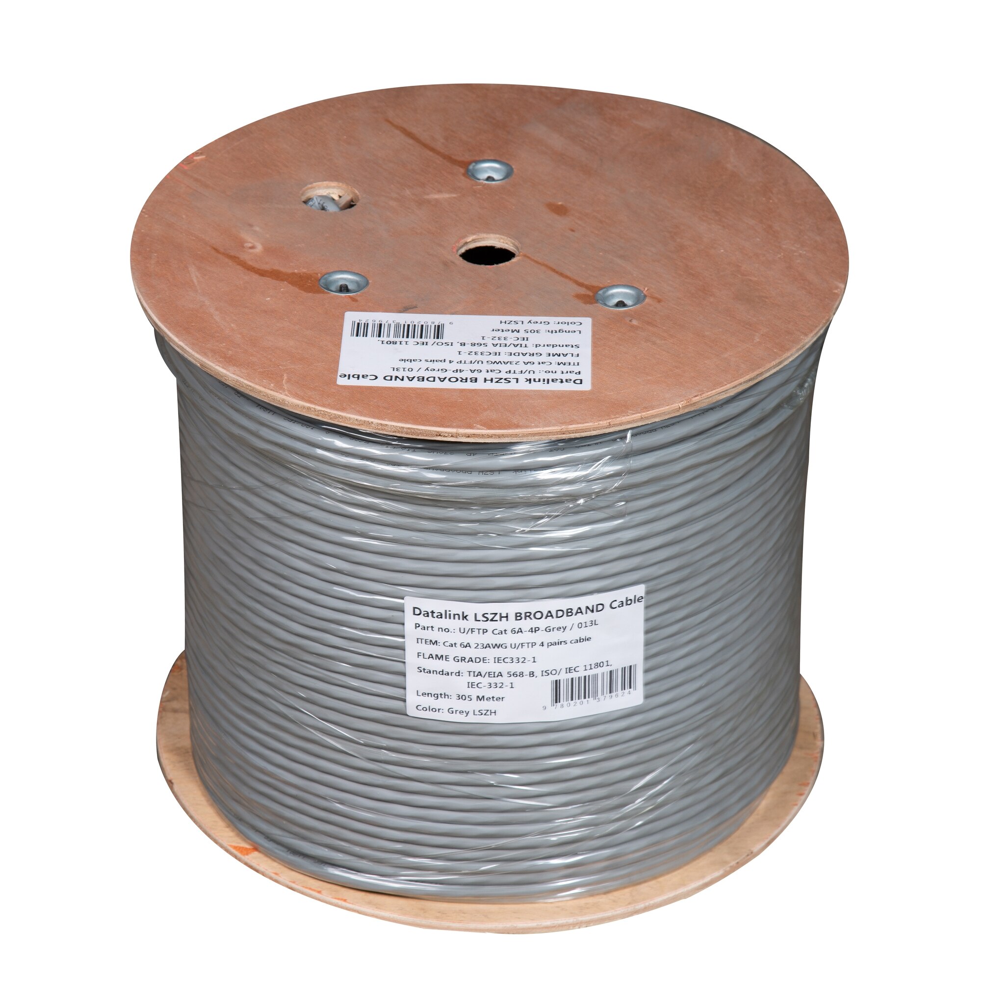 Cablu F/FTP Cat.6a ecranat, DataLink, 4x2xAWG23/1, 500MHz, LSZH