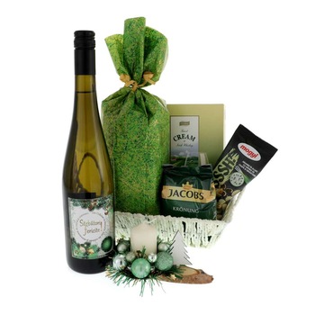 Cos Cadou Craciun Forest Green 7 Produse Cos Cadou Craciun Forest Green 7 Produse