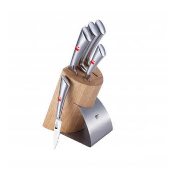 Set 5 cutite cu suport Reliant Bergner BG 4205 MM Set 5 cutite cu suport Reliant Bergner BG 4205 MM