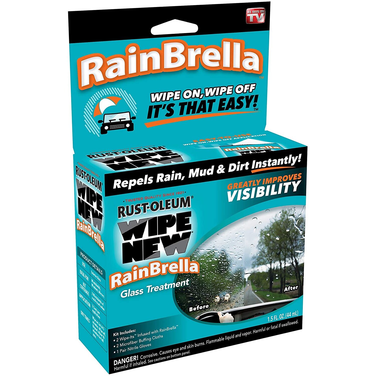 Solutie Anti Ploaie Rainbrella pentru parbriz, oglinzi, geamuri