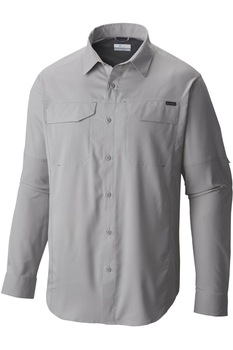 Camasa pentru barbati, Columbia Silver Ridge Lite Long Sleeve Shirt, Gri Camasa pentru barbati, Columbia Silver Ridge Lite Long Sleeve Shirt, Gri