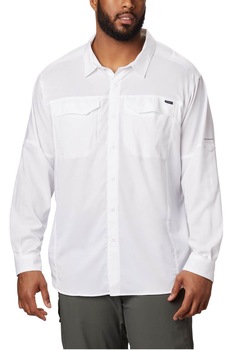camasa pentru barbati columbia silver ridge lite long sleeve shirt alb imagen 0_0_0