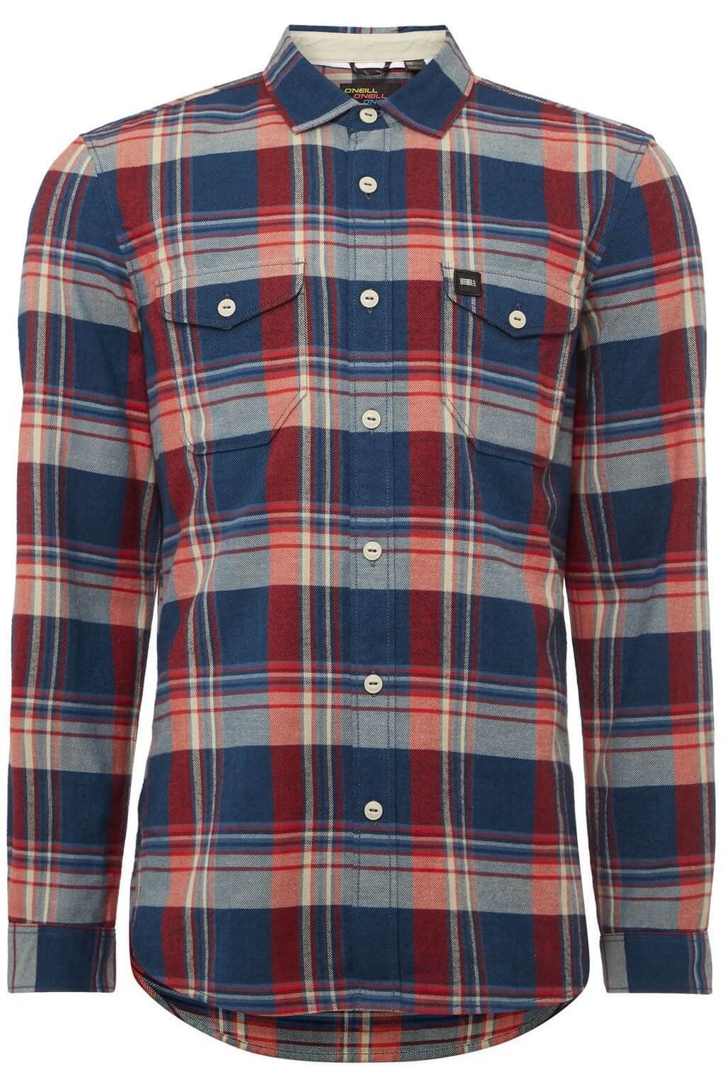 Camasa pentru barbati, O'Neill LM Violator Flannel Shirt, Rosu, XXL INTL