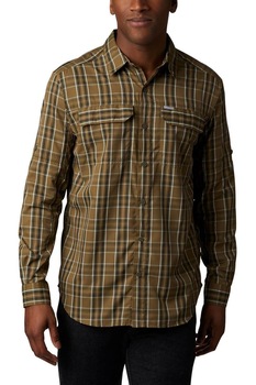 Camasa pentru barbati, Columbia Silver Ridge 2.0 Plaid L/S Shirt, Verde, Verde Camasa pentru barbati, Columbia Silver Ridge 2.0 Plaid L/S Shirt, Verde, Verde