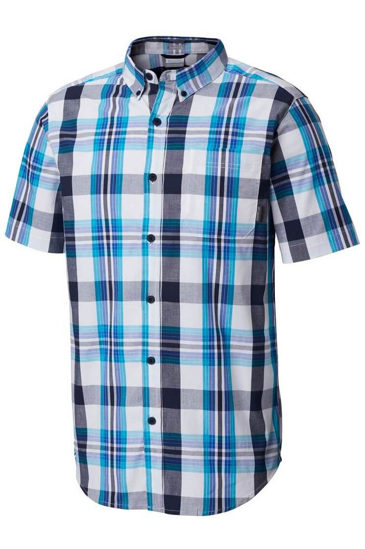 Camasa pentru barbati, Columbia Rapid Rivers II Short Sleeve Shirt, Albastru