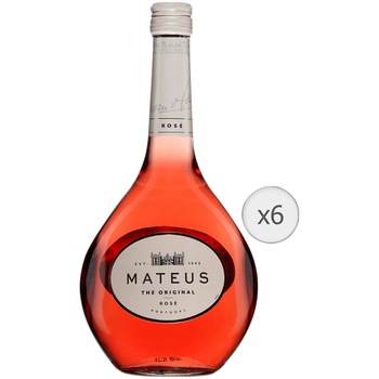 Pachet Vin Rose Mateus, Demisec 11%, 6 x 1l Pachet Vin Rose Mateus, Demisec 11%, 6 x 1l