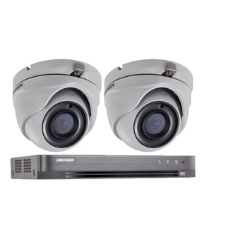 Sistem supraveghere video Hikvision 2 camere de interior PoC 5MP (2K+), IR 20m Sistem supraveghere video Hikvision 2 camere de interior PoC 5MP (2K+), IR 20m