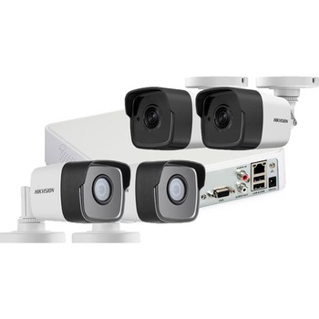 Sistem supraveghere Hikvision 4 camere FullHD 1080p, IR30M Sistem supraveghere Hikvision 4 camere FullHD 1080p, IR30M
