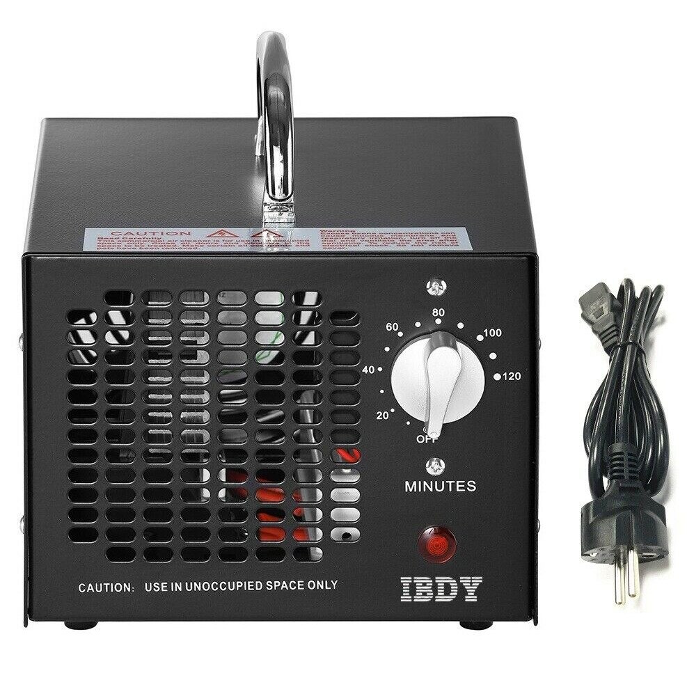 Generator profesional ozon, IBDY, Purificator de aer 3.5 g / h, Dezinfectare, Sterilizare, Timer incorporat, Negru