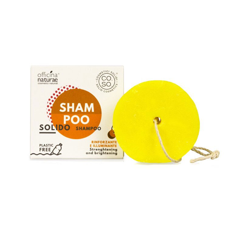 Sampon solid fortifiant si stralucire CO.SO 64g Officina Naturae