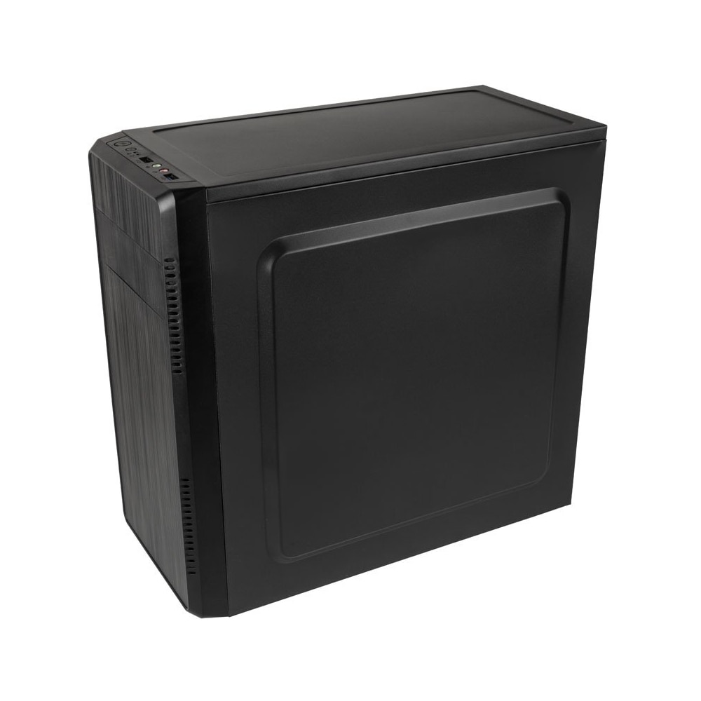 Kolink KLA-003 Case PC Midi-Tower ATX Nero - Alloggiamento Computer Con Ventola 80mm, USB 3.0, Per Schede Grafiche Fino A 335mm - 4