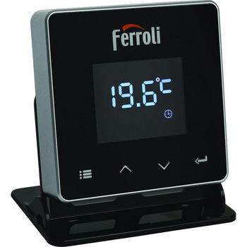 Termostat inteligent programabil Ferroli prin Wi-Fi CONNECT Termostat inteligent programabil Ferroli prin Wi-Fi CONNECT