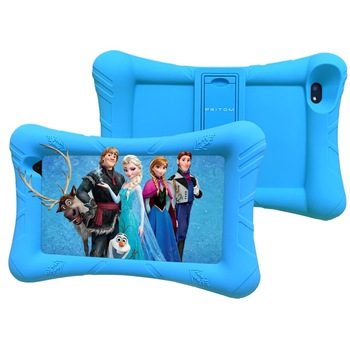 Tableta Pritom P7, Pentru copii, 7 inch, 1GB RAM, 32GB ROM, Protectia ochilor, controlul parintilor, Android 9.0, Albastru Tableta Pritom P7, Pentru copii, 7 inch, 1GB RAM, 32GB ROM, Protectia ochilor, controlul parintilor, Android 9.0, Albastru