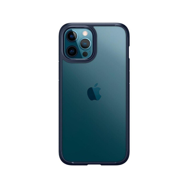 Husa Premium Spigen Ultra Hybrid iPhone 12 Pro Max, Navy Blue