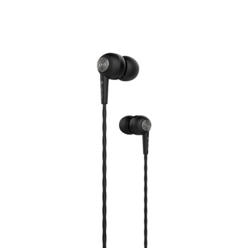 Casti audio stereo in-ear cu microfon, Jack 3.5, Devia, Negru Casti audio stereo in-ear cu microfon, Jack 3.5, Devia, Negru