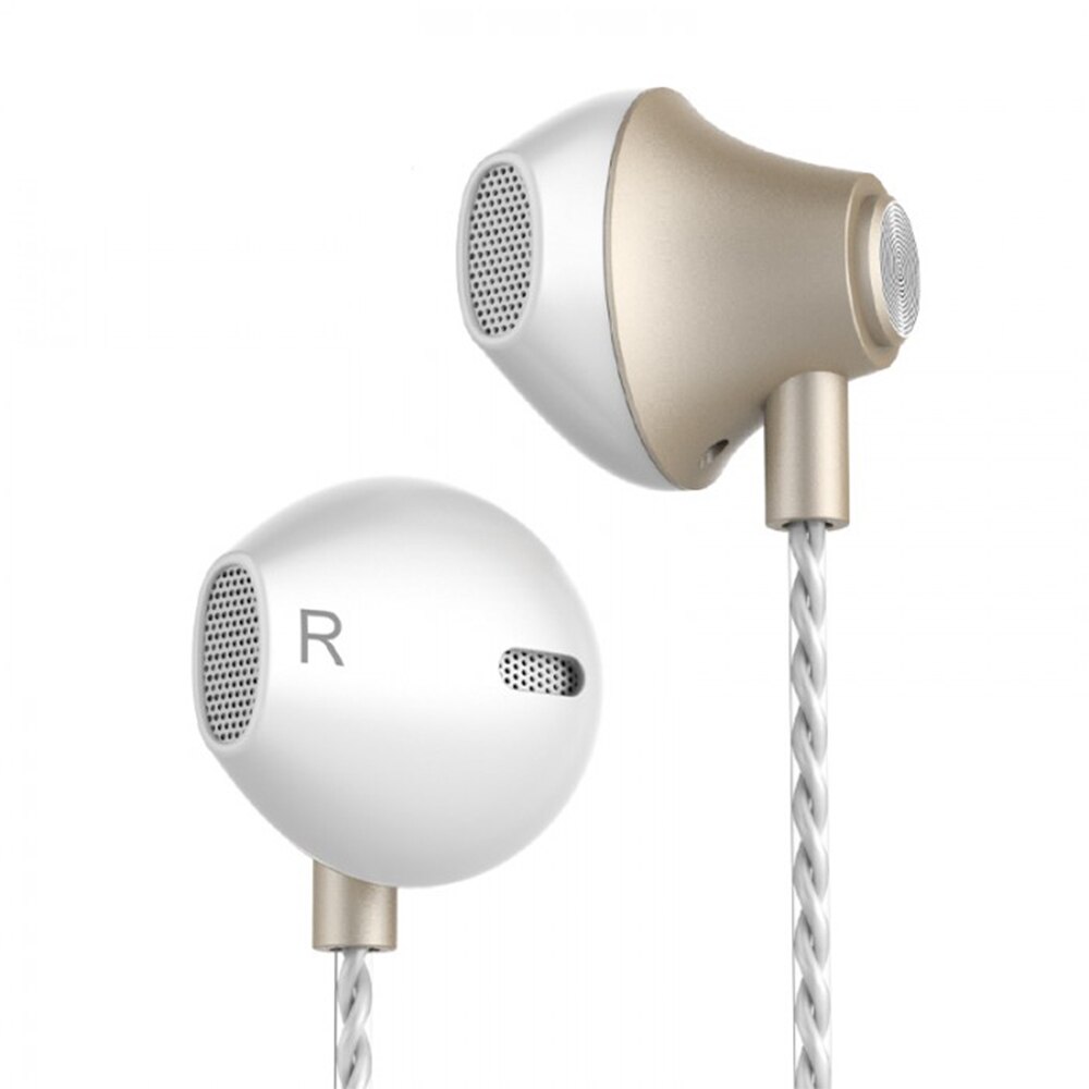 Casti audio stereo Perfect Sound In-Ear Golf, Jack 3.5, Gold
