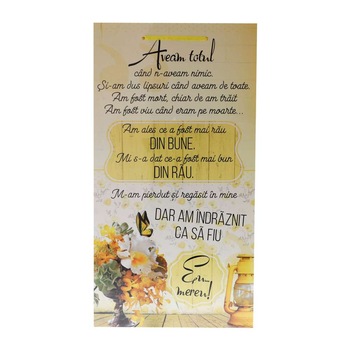 Tablou Aveam Totul 50 cm Tablou Aveam Totul 50 cm