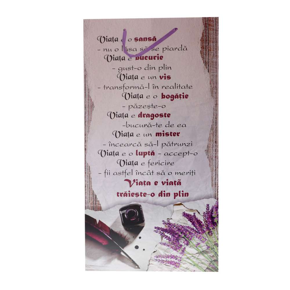 Tablou Viata e o Sansa 50 cm