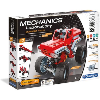 Set constructii 10 in 1, Mechanics Laboratory, Monster Truck, 200 piese Set constructii 10 in 1, Mechanics Laboratory, Monster Truck, 200 piese
