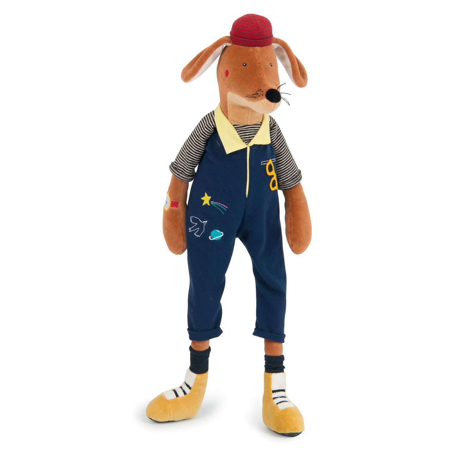Jucarie de plus Elvis the dog Broc'n'Rolls Moulin Roty
