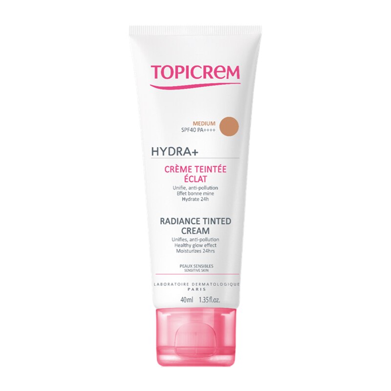 Crema coloranta Topicrem UM Hydra+ Medium Eclat SPF 40, 40 ml