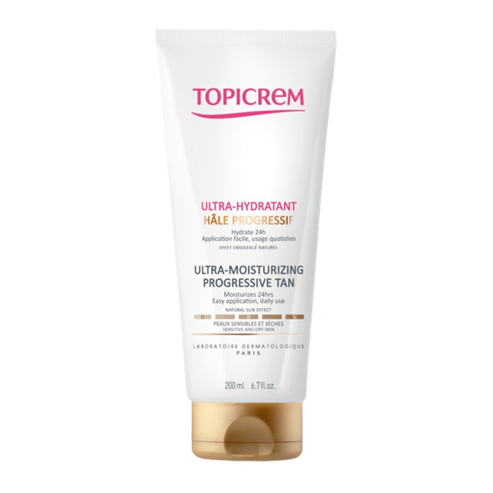 Emulsie autobronzanta Topicrem UM, 200 ml