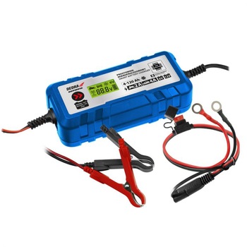 Redresor cu microprocesor 2A/4A, 6V/12V, 4-120Ah,LCD Dedra Redresor cu microprocesor 2A/4A, 6V/12V, 4-120Ah,LCD Dedra