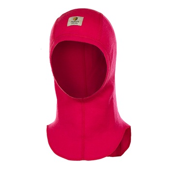 Caciula tip balaclava din lana merinos, Janus, Roz zmeuriu, 49-51 cm, 1 -3 ani Caciula tip balaclava din lana merinos, Janus, Roz zmeuriu, 49-51 cm, 1 -3 ani