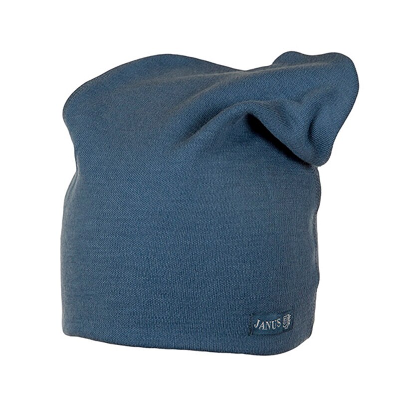 Caciula tip beanie din Lana merinos, Janus, 4521523, Albastru