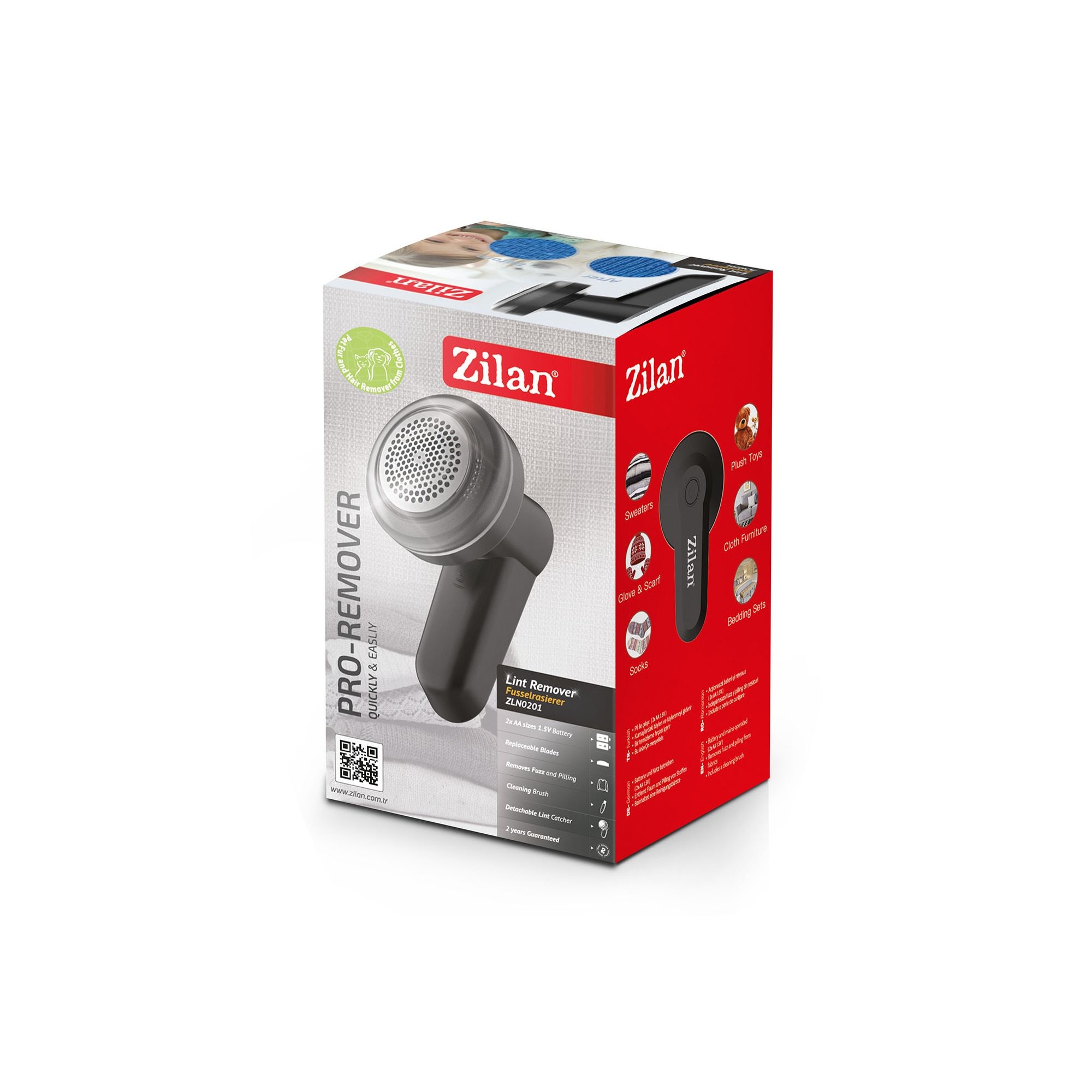 Aparat de curatat scame Zilan ZLN0201, Negru