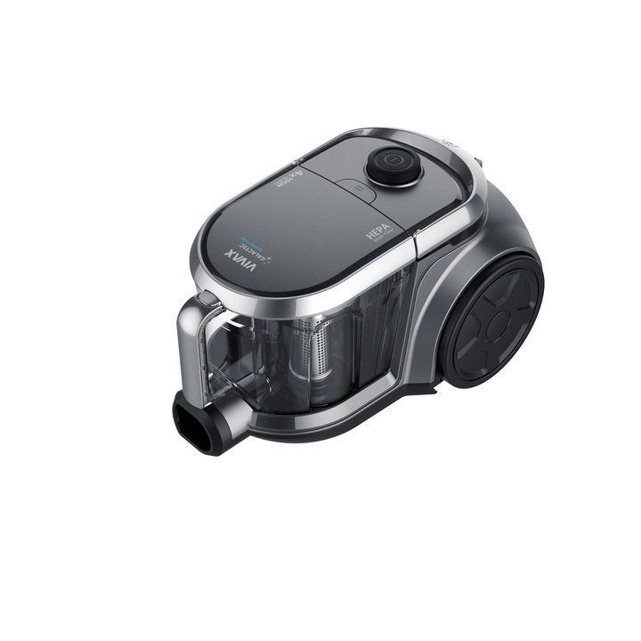 Прахосмукачка без торба Vivax VCC-8004AB, 800W, HEPA 12 филтър, Черна