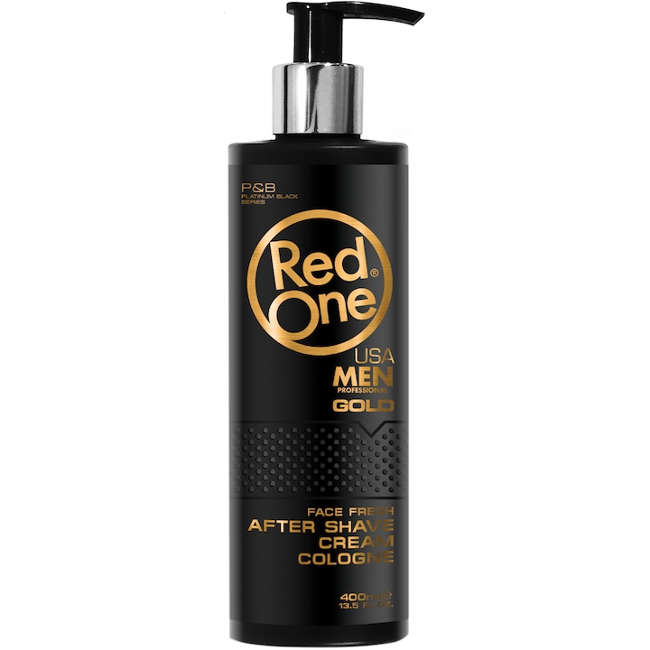 After shave Redone crème gold, 400 ml