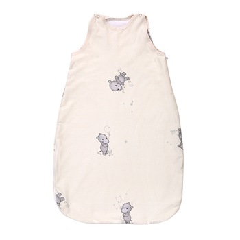 Sac de dormit de iarna Lorelli, 100 cm, bumbac ranforce, Happy Hippo Beige, Bej Sac de dormit de iarna Lorelli, 100 cm, bumbac ranforce, Happy Hippo Beige, Bej