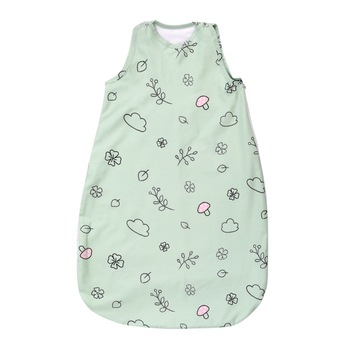 Sac de dormit de iarna Lorelli, 80 cm, bumbac ranforce, Lamb Green, Verde Sac de dormit de iarna Lorelli, 80 cm, bumbac ranforce, Lamb Green, Verde