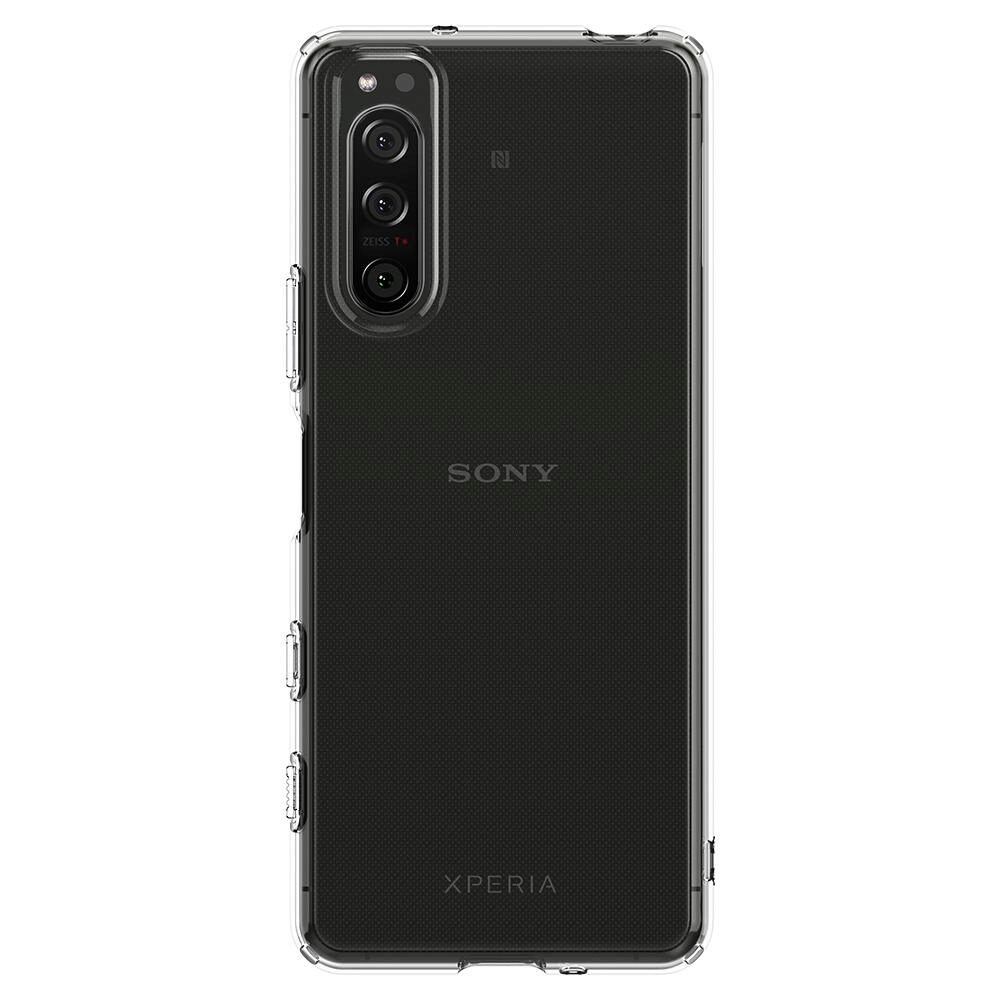Husa Spigen Liquid Crystal pentru Sony Xperia 5 II, Transparent