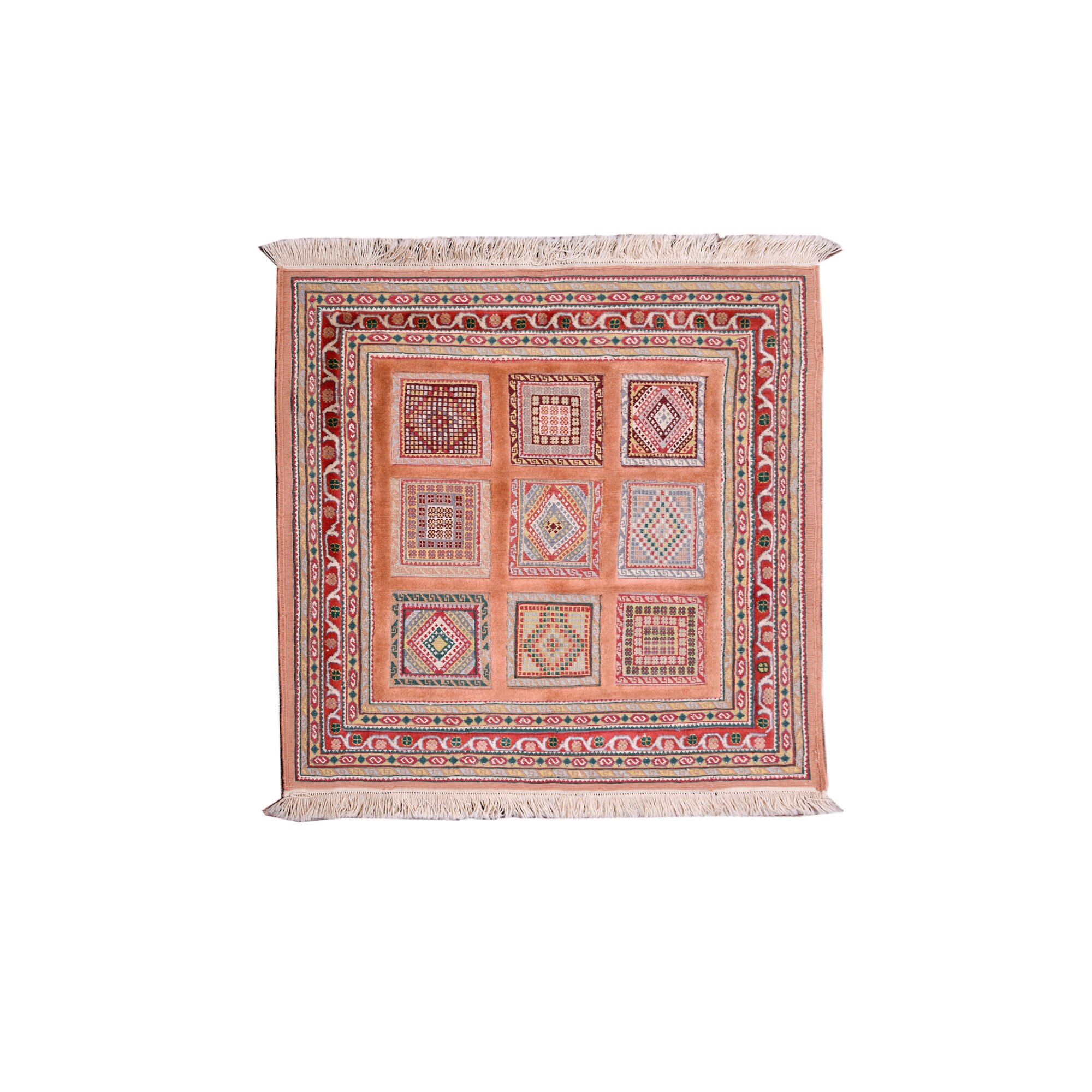 Covoare Persan Sirjan , Manual, Lana, Cod 3858, Size 105 x 102