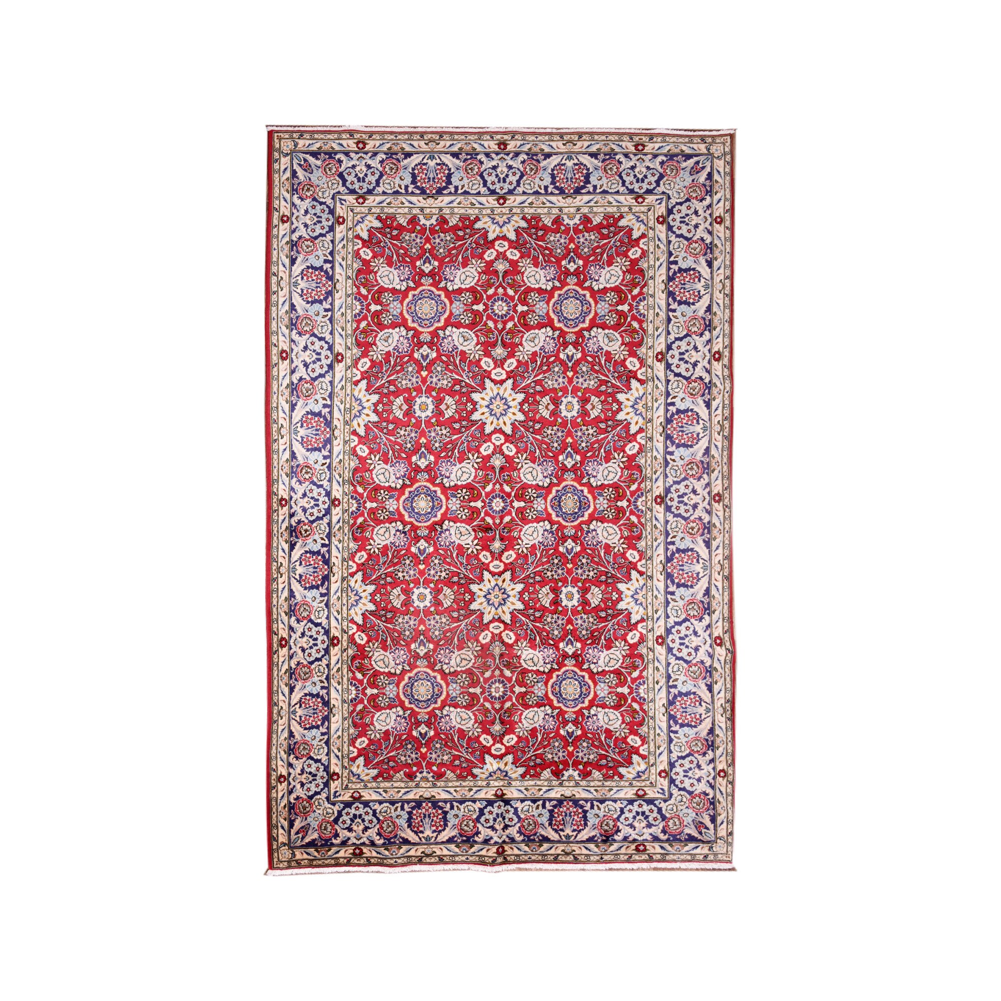 Covor Persan Kashan , Manual, Lana, Cod 3857 , Size 330 x 195